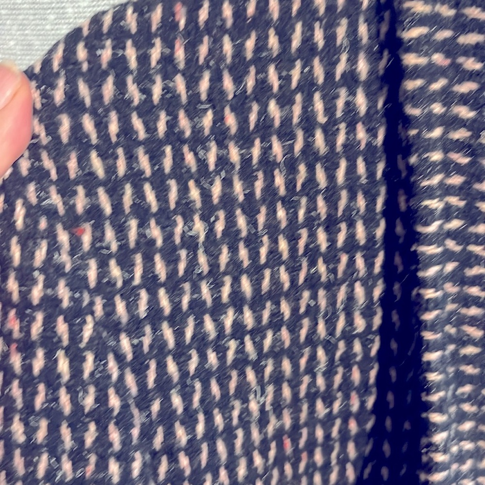 Vintage Miss New Yorker pink tweed mid length jacket - Picture 3 of 4